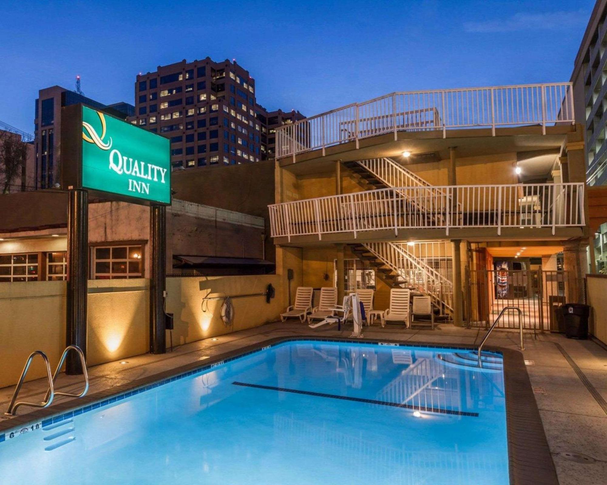 Quality Inn Sacramento Convention Center Exterior foto
