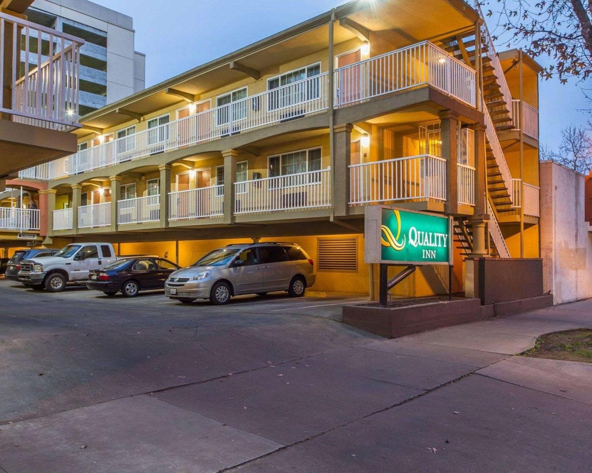 Quality Inn Sacramento Convention Center Exterior foto